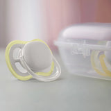 Ортодонтични залъгалки Ultra Air Philips AVENT Ultra Air 0м+ с кутия за стерилизиране