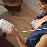 Единична електрическа помпа Philips AVENT Hands-free SCF531/11 тип “свободни ръце”, която дискретно се побира в сутиена, задвижващ мотор с акумулаторна батерия