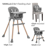 Столче за хранене VANILLA 3in1