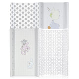 Твърда подложка - голяма 50x80 см / Сива