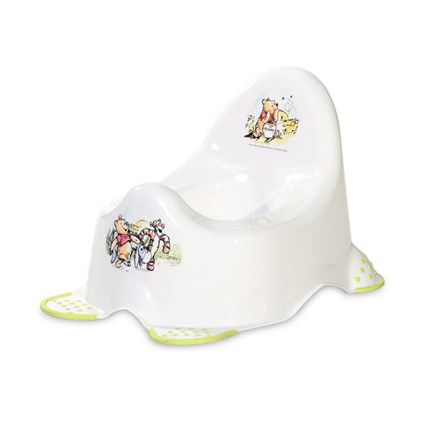 Анатомично детско гърне "МЕЧО И ПРИЯТЕЛИ" Бяло