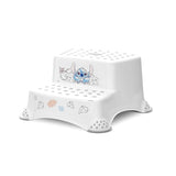 Двойно стъпало за баня "СИНЯ КОАЛА" Бяло