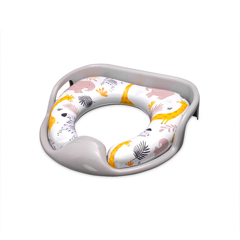 Мека тоалетна седалка "ANIMALS" Grey