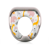 Мека тоалетна седалка "ANIMALS" Grey