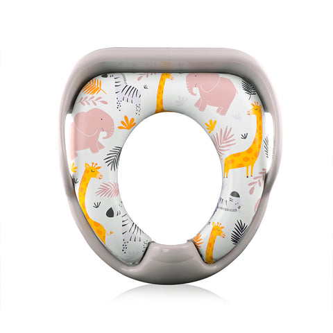 Мека тоалетна седалка "ANIMALS" Grey