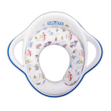 Мека приставка с дръжки "THE SMURFS" Бяла