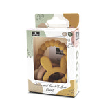 Силиконова гризалка с бук "ЗАЙЧЕ"