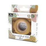 Силиконова гризалка с бук "ЦВЕТЕ"