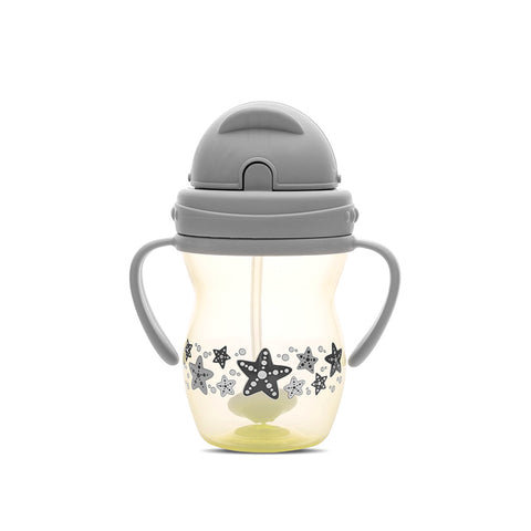 Чаша с дръжки и сламка