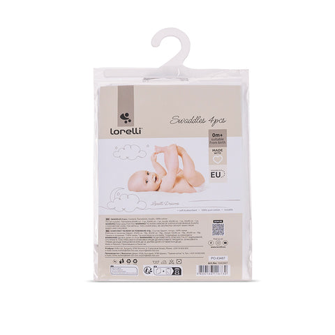 Комплект пелени за повиване - 4 бр