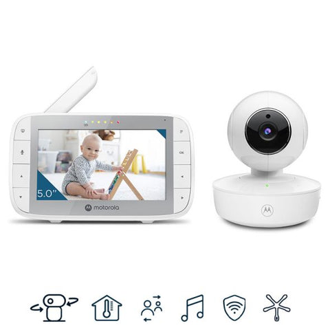 Бебефон с камера Motorola VM55 5.0" моторизиран