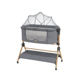 2в1 Мини кошара + Стол за хранене Sleat Me Grey