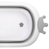 Сгъваема вана 83 см с оттичане "ROYAL" Сива