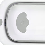 Сгъваема вана 83 см с термометър и оттичане "DINO" Сива