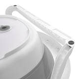 Сгъваема вана 83 см с оттичане "ROYAL" Сива