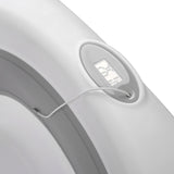 Сгъваема вана 83 см с термометър и оттичане "DINO" Сива