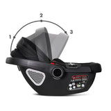 Стол за кола ARIA LUXE Black Jasper