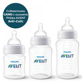 Комплект от 2 бр. Биберони Anti-colic със сила на потока 2, 1м+, Philips AVENT