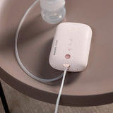 Единична електрическа помпа Natural Motion Philips AVENT SCF395/31 Advanced с 1 бр. полипропиленово шише от 125 мл с биберон Natural Response 0м+, 5 бр. торбички за кърма и 4 бр. подплънки