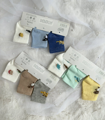 Бебешки чорапки 3 броя