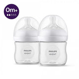 Philips AVENT SCD340/31 Комплект електрическа помпа за изцеждане на кърма Natural Motion Advanced + 4 бр. шишета Natural Response, 5 бр. контейнери VIA, залъгалка, подплънки и четка за почистване