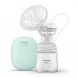 Единична електрическа помпа за изцеждане на кърма Philips AVENT Essential SCF323/11, с мек силиконов уплътнител с унифициран размер