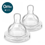 Комплект от 2 бр. Биберони Anti-colic със сила на потока 1, 0м+, Philips AVENT