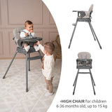 Столче за хранене SIESTA 3в1