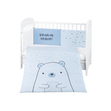 Бебешки спален комплект 2 части EU style 60/120 Bear with me Blue