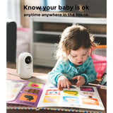 Бебефон с камера Momcozy 5" 1080P Full HD, BM01