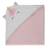 Бебешка хавлия с качулка Bebetto Havlu grubu, Розов, 80х80 см., H474