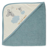 Бебешка хавлия с качулка Bebetto Havlu grubu, Тъмносин, 80х80 см.