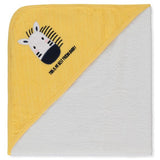 Бебешка хавлия с качулка Bebetto Havlu grubu, Жълт, 80х80