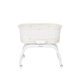 Бебешка кошара Next to me Lionelo Coral люлееща се, с вградена везна