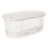 Бебешка кошара Next to me Lionelo Coral люлееща се, с вградена везна