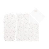 Бебешки спален комплект за количка 6 части Hippo Dreams