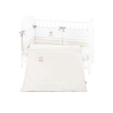 Бебешки спален комплект с бродерия 2 части EU style 60/120 Dream Big Beige