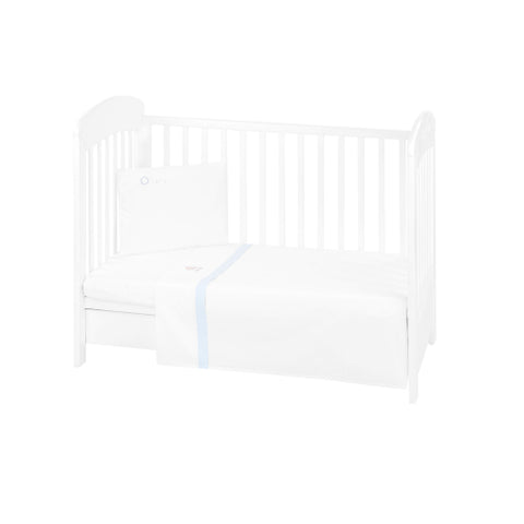 Бебешки спален комплект с бродерия 3 части EU Style 70/140 Dream Big Blue