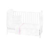 Бебешки спален комплект с бродерия 3 части EU Style 70/140 Dream Big Pink