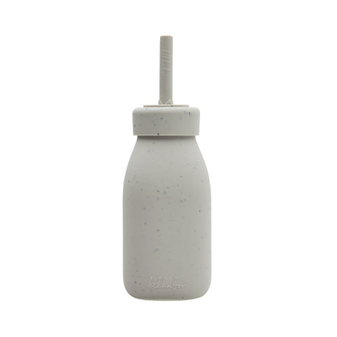 Шише със сламка Platinum Silicone Sand