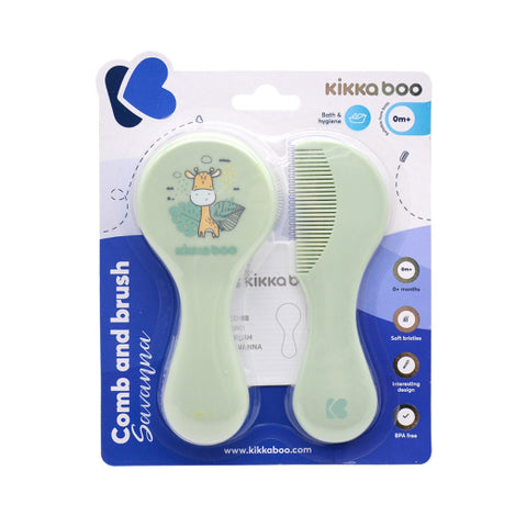 Гребен и четка Savanna Mint