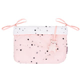 Кош за памперси с връзки Bear with me Pink