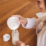 Двойна електрическа помпа за кърма Momcozy S12 Pro, Hands-free, White