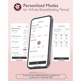 Електрическа помпа за кърма Momcozy Mobile Flow™ M9, Hands-free, Cozy Red