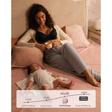 Електрическа помпа за кърма Momcozy Mobile Flow™ M9, Hands-free, Cozy Red