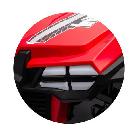 Електрическа кола за 2 деца БЪГИ MAGNUM червена