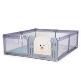 Кошара за игра Amico 180/200cm,врата,сив