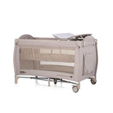 Детска преносима кошара Бела тирамису