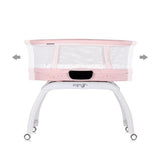 Кошара-люлка с LED дисплей "Sogno" розов