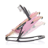 Бебешки шезлонг "Senso" маршмелоу+дърво